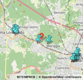 Mappa Via D. Chiesa, 21011 Casorate Sempione VA, Italia (2.77333)