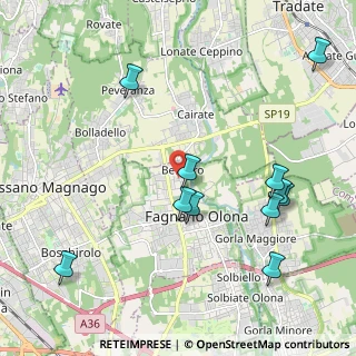 Mappa Via San Rocco, 21054 Fagnano Olona VA, Italia (2.34636)