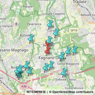 Mappa Via San Rocco, 21054 Fagnano Olona VA, Italia (2.34765)