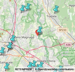 Mappa Via Cadorna, 21054 Fagnano Olona VA, Italia (6.94118)