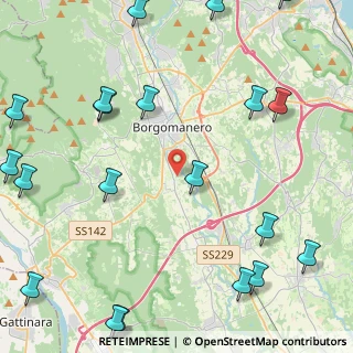 Mappa Vicolo Roggia Molinara, 28060 Cureggio NO, Italia (6.472)