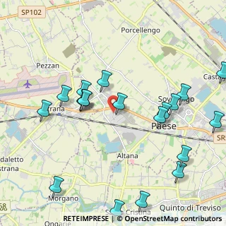 Mappa Via Lombardia, 37138 Paese TV, Italia (2.5305)