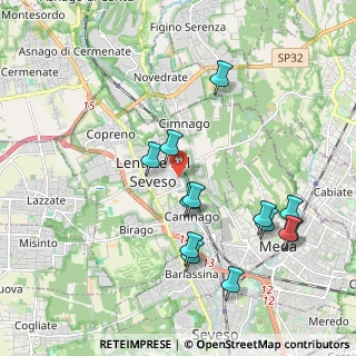 Mappa Via Lecco, 20823 Lentate sul Seveso MB, Italia (2.07)