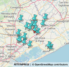 Mappa Via Romanziol, 31050 Zenson di Piave TV, Italia (11.47)