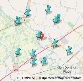 Mappa Via Romanziol, 31050 Zenson di Piave TV, Italia (4.4)