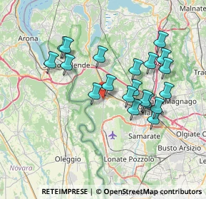 Mappa Via Rimembranze, 21019 Somma Lombardo VA, Italia (6.6855)