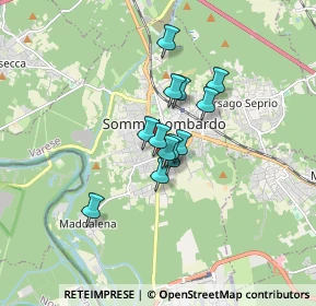 Mappa Via Rimembranze, 21019 Somma Lombardo VA, Italia (1.04692)