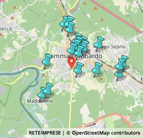 Mappa Via Rimembranze, 21019 Somma Lombardo VA, Italia (1.493)