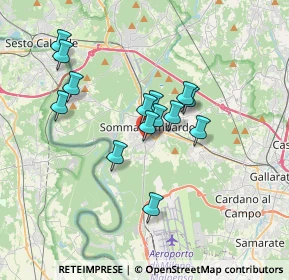 Mappa Via Rimembranze, 21019 Somma Lombardo VA, Italia (2.82929)