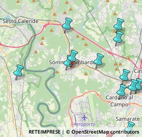 Mappa Via Rimembranze, 21019 Somma Lombardo VA, Italia (6.27412)