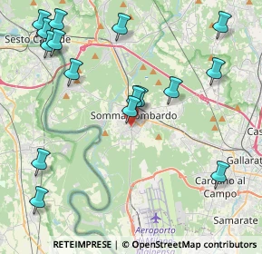 Mappa Via Rimembranze, 21019 Somma Lombardo VA, Italia (5.04813)