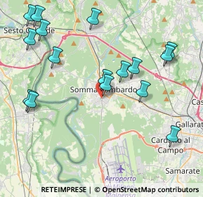 Mappa Via Rimembranze, 21019 Somma Lombardo VA, Italia (4.665)