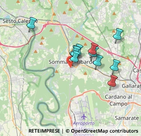 Mappa Via Rimembranze, 21019 Somma Lombardo VA, Italia (2.87545)