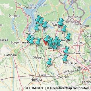 Mappa Via Novara, 21019 Somma Lombardo VA, Italia (11.8145)