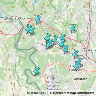 Mappa Via Novara, 21019 Somma Lombardo VA, Italia (3.43533)