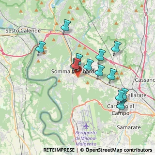 Mappa Via Novara, 21019 Somma Lombardo VA, Italia (3.32)