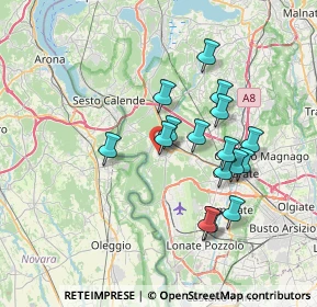 Mappa Via dei Mille, 21019 Somma Lombardo VA, Italia (6.36813)