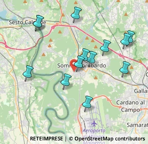 Mappa Via dei Mille, 21019 Somma Lombardo VA, Italia (3.95615)