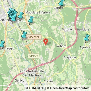 Mappa Via Pizzarini, 28021 Borgomanero NO, Italia (3.82)