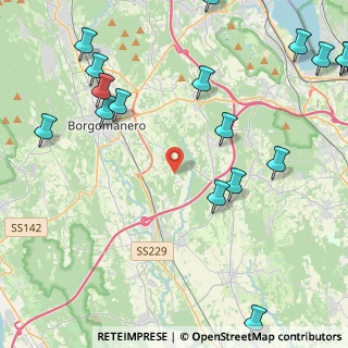 Mappa Via Pizzarini, 28021 Borgomanero NO, Italia (6.497)