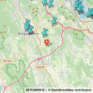 Mappa Via Pizzarini, 28021 Borgomanero NO, Italia (7.23)