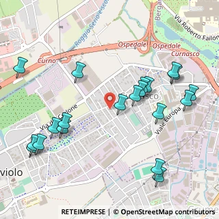 Mappa Via Rossini, 24048 Treviolo BG, Italia (0.599)