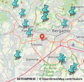 Mappa Via Rossini, 24048 Treviolo BG, Italia (5.65222)