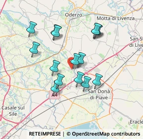 Mappa Via Premuda, 31050 Zenson di Piave TV, Italia (6.26867)