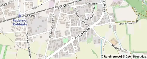 Mappa Paderno d’Adda