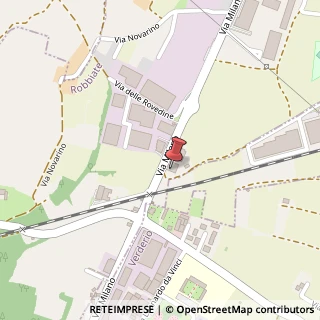 Mappa Via Milano, 55, 23899 Robbiate, Lecco (Lombardia)