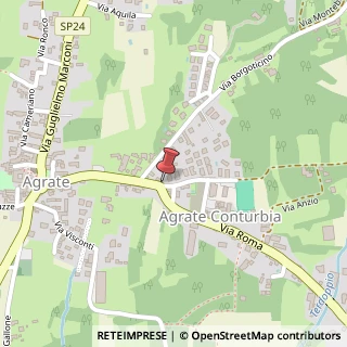 Mappa Via XXV Aprile, 1, 28010 Agrate Conturbia, Novara (Piemonte)