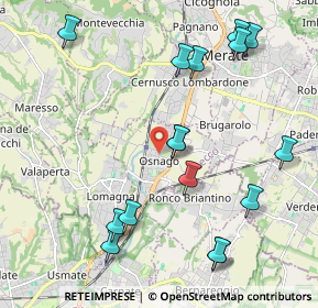 Mappa 23875 Osnago LC, Italia (2.34813)