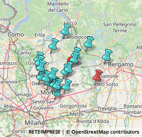 Mappa 23875 Osnago LC, Italia (11.4)