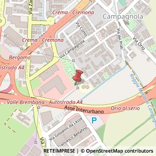 Mappa Via Giuseppe Ungaretti, 22, 24126 Bergamo, Bergamo (Lombardia)