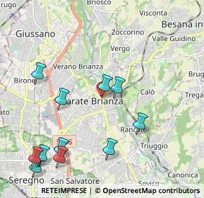 Mappa SP6, 20841 Carate Brianza MB, Italia (2.38727)