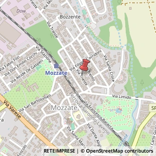 Mappa Via Trieste, 34, 22076 Mozzate, Como (Lombardia)