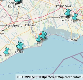 Mappa Via S. Giuliano, 33054 Lignano Sabbiadoro UD, Italia (22.82625)