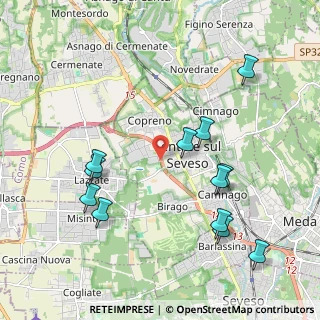 Mappa SS 35, 20823 Lentate sul Seveso MB, Italia (2.19667)