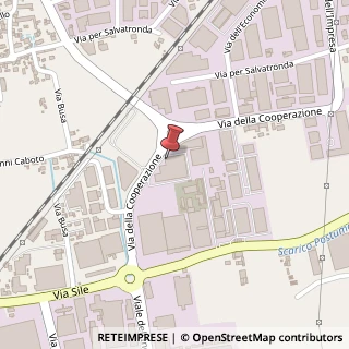 Mappa Via della Cooperazione, 8, 31033 Castelfranco Veneto, Treviso (Veneto)