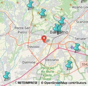 Mappa Via Luigi Galvani, 24048 Treviolo BG, Italia (6.10364)