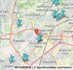 Mappa Via Luigi Galvani, 24048 Treviolo BG, Italia (2.72091)