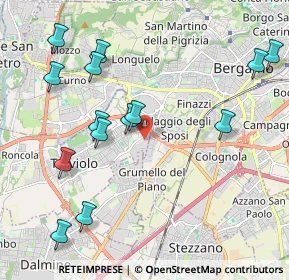 Mappa Via Luigi Galvani, 24048 Treviolo BG, Italia (2.32929)