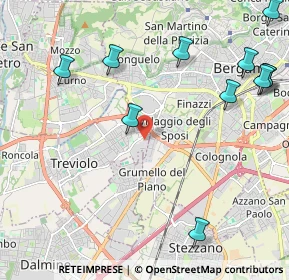 Mappa Via Luigi Galvani, 24048 Treviolo BG, Italia (2.73818)