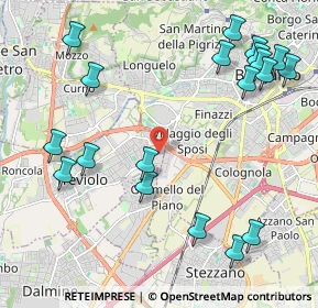 Mappa Via Luigi Galvani, 24048 Treviolo BG, Italia (2.62789)