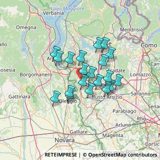 Mappa 21019 Somma Lombardo VA, Italia (10.3935)