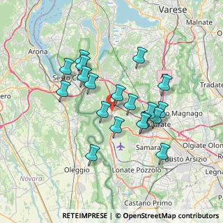 Mappa 21019 Somma Lombardo VA, Italia (6.28789)