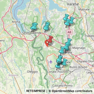 Mappa 21019 Somma Lombardo VA, Italia (7.51765)