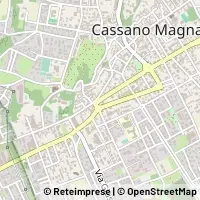 Kaart Cassano Magnago