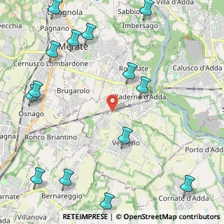 Mappa Strada dei Roncà, 23877 Paderno d'Adda LC, Italia (3.02714)