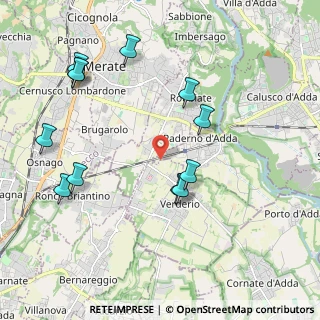 Mappa Strada dei Roncà, 23877 Paderno d'Adda LC, Italia (2.2275)